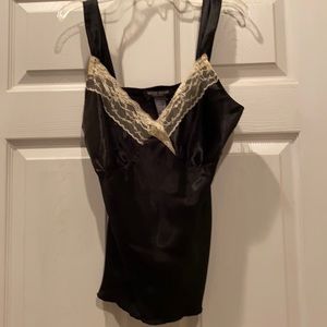 NWT black camisole blouse